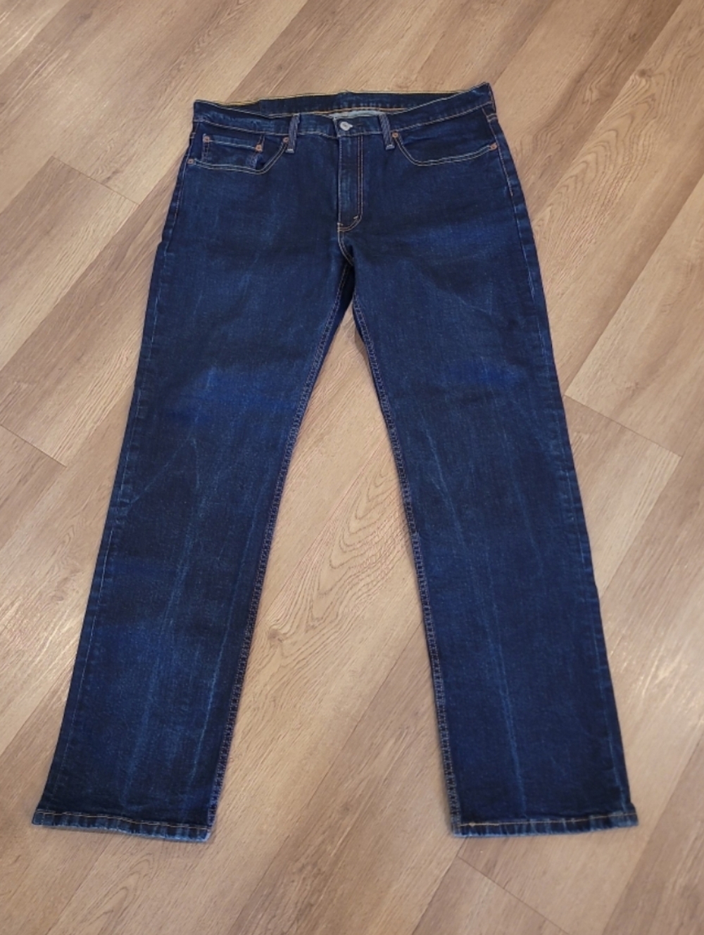 Levi's 514 waist 36 length 32 blue jeans Men's Dark Blue Straight-Leg Jeans